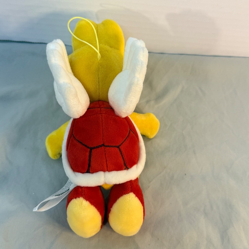 Nintendo Super Mario Paratroopa Plush Red Shell Little Buddy Yellow Koopa 8.5" - Picture 3 of 7